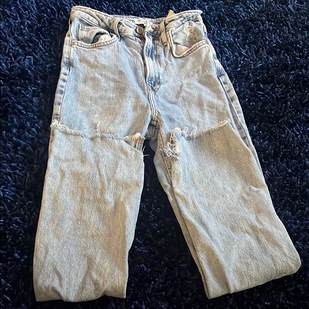Zara high waisted jeans